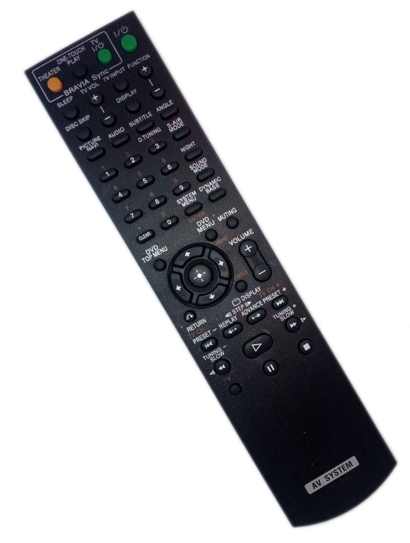 JustFine Replaced Remote Control for Sony HCD-HDX589W 148057111 HCD-HDZ278 DAV-DZ570 HCDHDZ273 HCDHDX576WF Home Theater Audio/Video Receiver AV System - Image 1